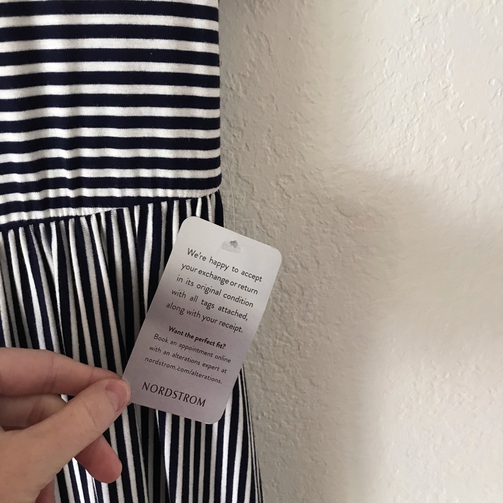 West Kei knit stripe boyfriend dress - Picture 6 of 9